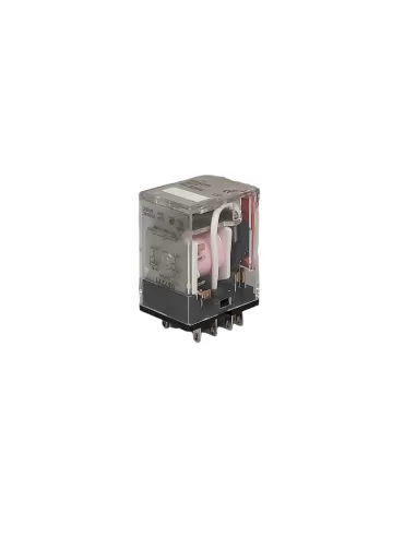 Omron my24850acs-15331 relay 2spdt, 10a 250vac, plug-in terminals