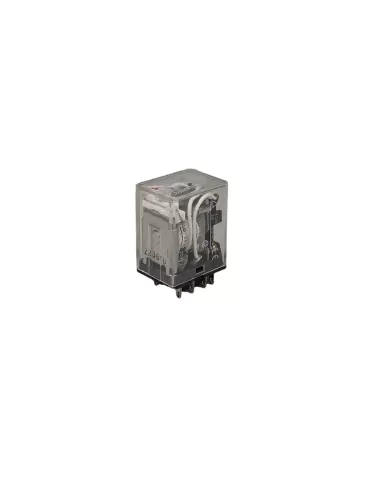 Omron my3n24ac relay 3 spdt, 5a 220vac, plug-in terminals, led