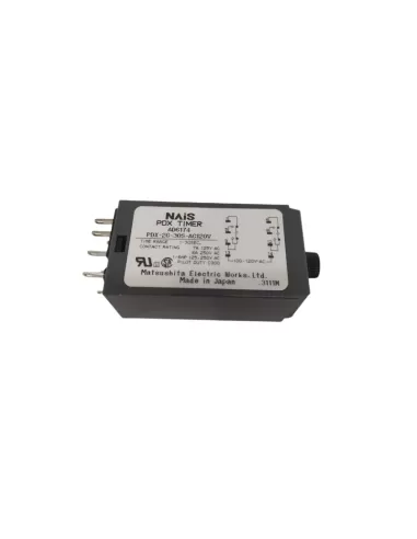Nais pdx-2c-30s-ac120v rele' time range 1-30 sec 7a ac120v