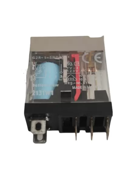 Omron g2r1snd12dcs-125 rele-vert 1spdt 10a 12vdc 250v led diode