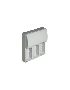 Bticino junction box for 3 interlocked sockets with 18-module cover
