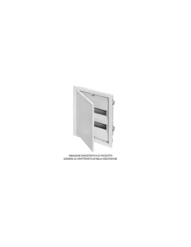 Gewiss 12-module plasterboard flush-mounted switchboard with metal door, gw40161, switchboards and accessories for switchboards