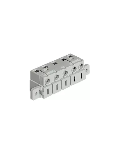 Bticino 5-pin plug-in terminal block, compact interlock, cq//m50