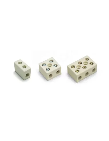 Cembre zs-u6 single pole steatite terminal block, cross-section 4/6 mmq