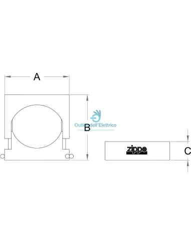 Zippo 8043 Zip-scat hose clamp 27-43mmq