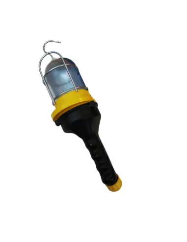 Zeca 101 portable E27 IP43 lamp holder with switch without cable