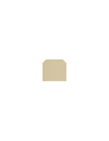 Weidmuller 1615280000 ap mak2 5 series sak, end plate, 1.5 mm, beige