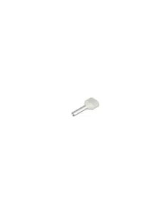 Weidmuller 9037230000 h0,75/14 zh w puntale doppio terminale, 11 mm, 8 mm, bianco
