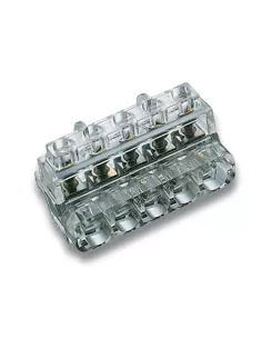 5-way single-pole terminal block, 16mmq section