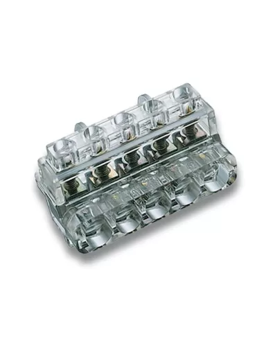 5-way single-pole terminal block, 16mmq section