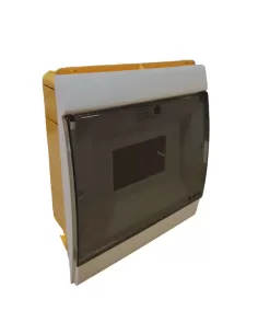 Ge power 619325 aba007ib flush-mounted switchboard with transparent door 4-7 m ral9010