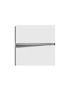 Iguzzini bz44 braccio singolo fe  l900 per palo d 102 new c