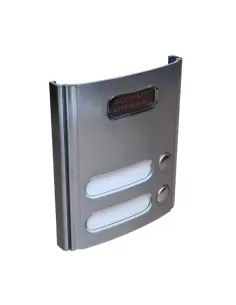 Vimar Rp02/39 Module with 2 Occ-Att Buttons Aluminium