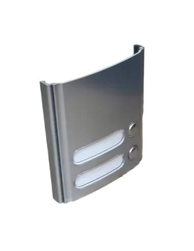 Vimar 8002/39 Modulo Con 2 Tasti Alluminio