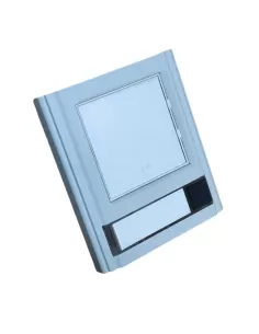 Vimar 90N1 Modulo Porta Numero Con Un Pulsante Grigio