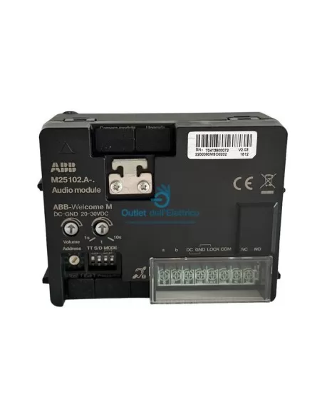 Abb wlm101a audio module 1/2 buttons m251022a-a