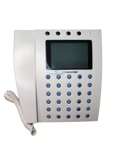 Bpt 66000310 im//t bb b/w tabletop video intercom telephone white