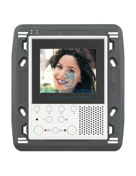 Bticino 349313 Axolute color video display with white finish