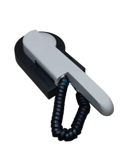 Bticino ph610 electret intercom 1 button light/dark grey