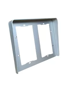 Urmet 825//44 visiera antipioggia 2 file 4 moduli per serie kombi