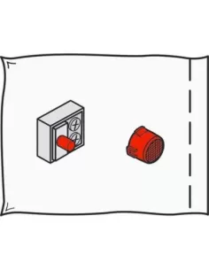 Bticino sprint - LED signal light 337440 terraneo