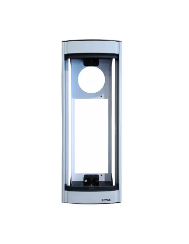 Vimar 8092 Marco para 2 Módulos Gris Claro para Módulos Base 2 Hilos 89Fx