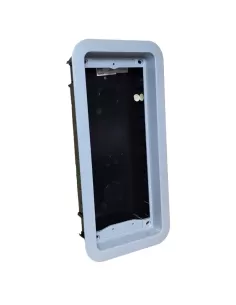 Urmet 1128//51 flush-mounted box with grey frame