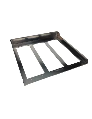 Vimar 1P23 Frame for 3 Plates 2 Modules Steel Vimar Elvox