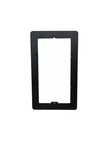 Bitron an6611 cornice nera 1 fila 2 moduli type ci 70//12