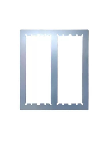 Urmet 1168//626 alpha wall-covering frame 2 rows 6 modules