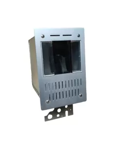 Urmet 7072//130 front panel without buttons and flush-mounting box, width 130mm