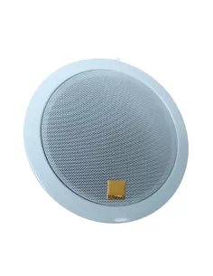 Tutondo kd505lb diffusore tondo acustico amplificato a 1 via bianco 8w 24v