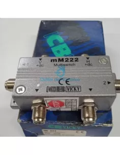 Cbd electronic B150029  Commutatore switch 2x2 pas.25db mm222