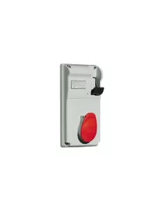 Bticino interlocked socket from IP44 panel 32A 3P N T 400V cbs432//43