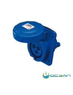 Gewiss presa fissa 10ø incasso protetta 2p t 16a 230v 6h gw62205 prese industriali