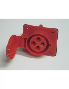 Gewiss presa fissa 10ø incasso protetta 3p t 32a 400 6h gw62220 prese industriali