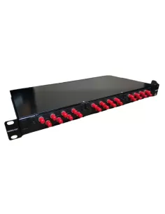 Vimar 03124.ST Patch Panel 19 with 24-Fiber St Sockets
