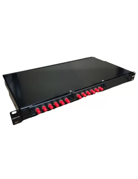 Vimar 03112.ST Patch Panel 19 with 12-Fiber St Sockets