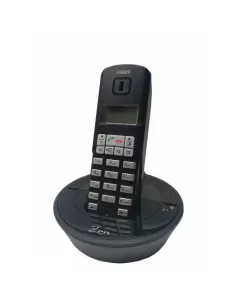 Zen cordless dect w//usb port for voip communication w//skype black