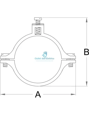 Zippo 9167 Equipotential Collar 13//4
