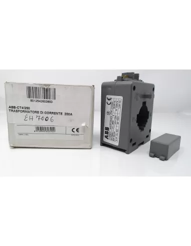 Abb ct4//250 trasformatore di corrente i prim 250 a cl 0,5  eh 700 6