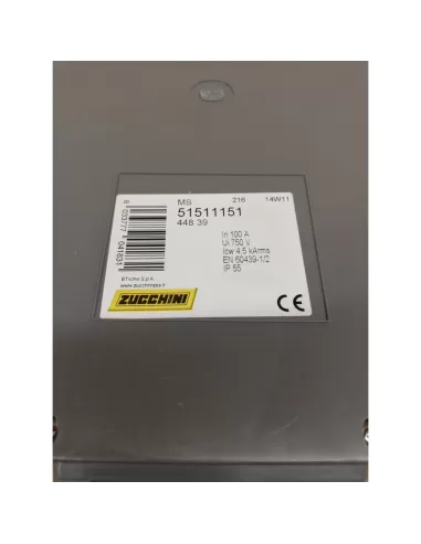 Zucchini 51511151 ms//92 100a intermediate power ip55 manic