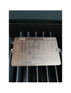Abb motore elettrico 11 kw 6 poli ip55 alluminio ie3 400//690v 3gaa163052-adk senza flangia 2