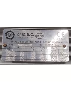 Vimec motore 90s-4 b5 230v//380v 1,1kw 2
