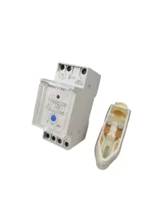 Lu110 interruttore crepuscolare 2mod 1canale sensore a paret