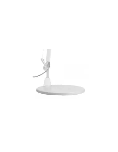 Socle Artemide a008620 pour lampe Tolomeo d 200 peint en blanc