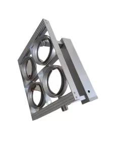 Domino 6350050 gallery grigio ar111 4x50w g53 12v 2