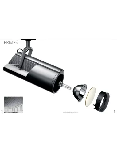 Artemide m020463 ermes 155 qr111 max 100w with internal transformer