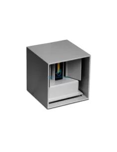 CUBO APPLIQUE LED 12W BIEMISSIONE 3000K BIANCO IP65 2