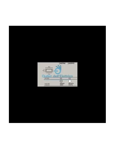 Gea luce GSTP61 Perfil aluminio superficie gris 2m